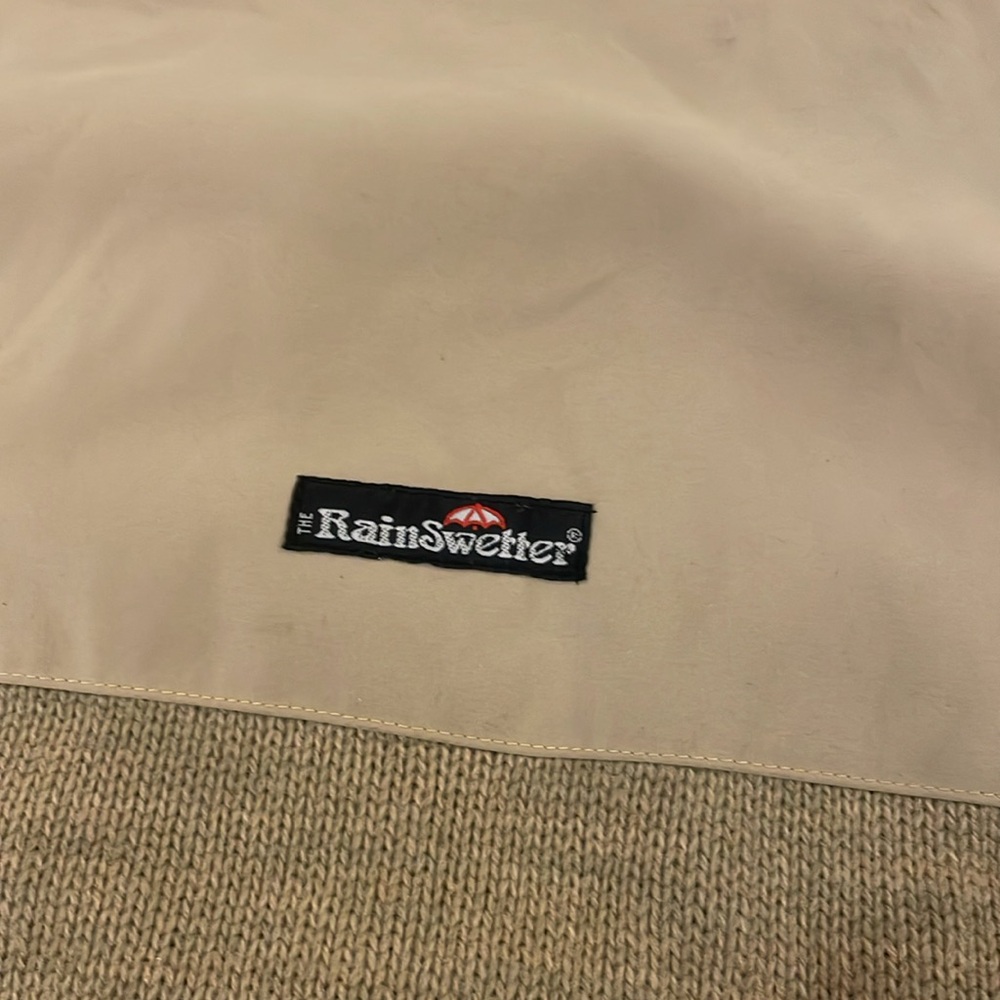 The RainSwetter outdoor tan sweater size XL mens - Picture 4 of 9